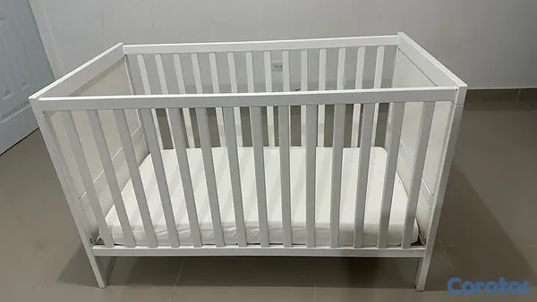 muebles - Cuna IKEA SUNDVIK 27 1/2x52” 12