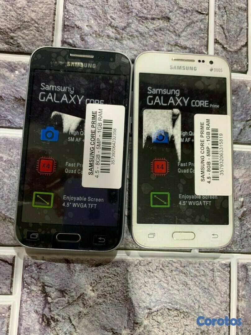 celulares y tabletas - Celular Samsung Core prime - 8GB 3