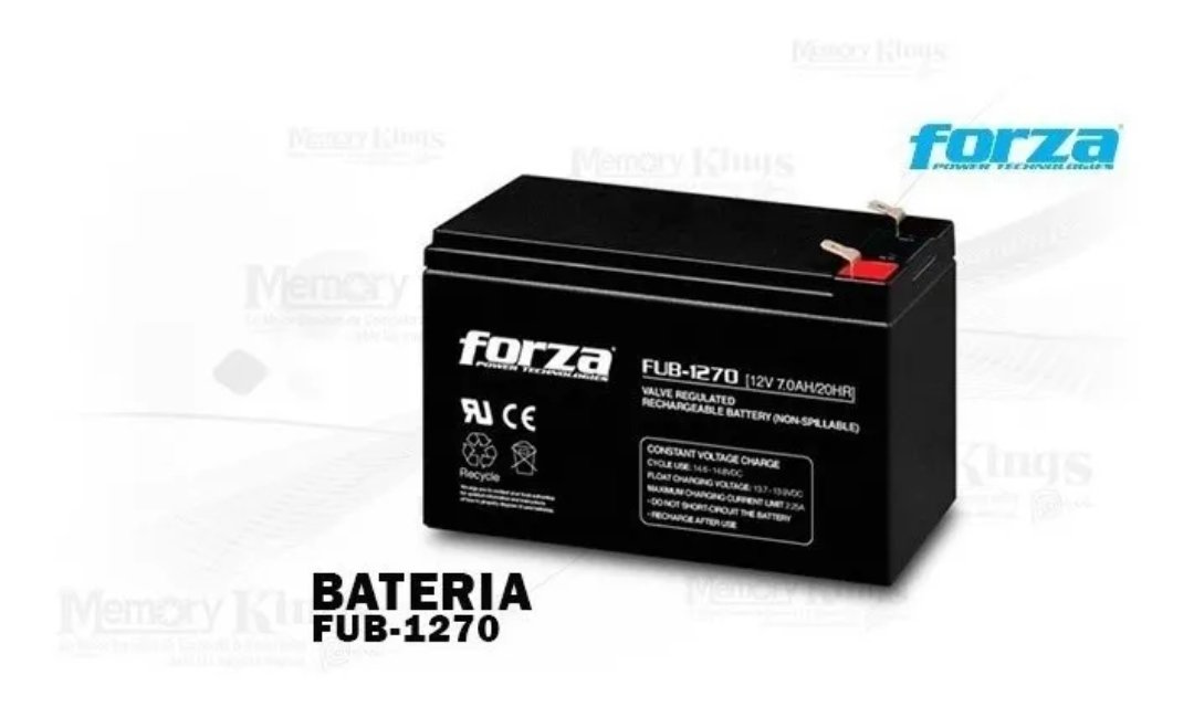 computadoras y laptops - BATERIA FORZA - 12V - 7AMP    ( FUB-1270 ) 0