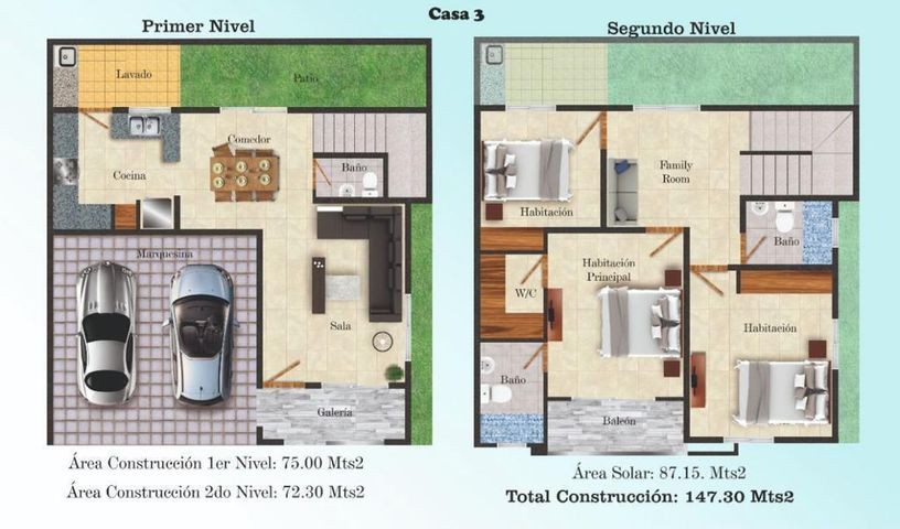 casas - Venta de Proyecto de Townhouse de 3 Dormitorios en Alma Rosa II 4
