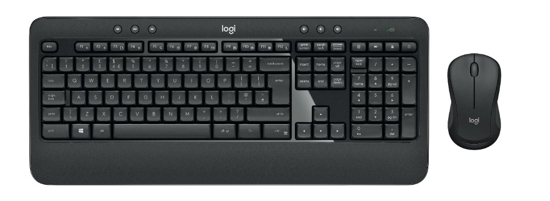 computadoras y laptops - TECLADO MOUSE LOGITECH MK540 USB WIRELESS RECEIVER 2.4GHZ WIRELESS, 10M 1