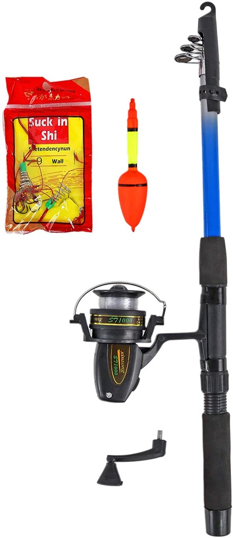 deportes - Set De Pesca Caña de Pescar Anzuelo Boya Pezcar Pez VARA 1