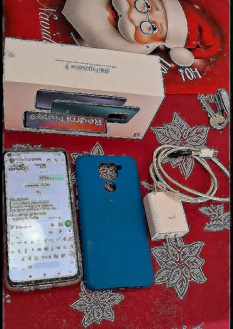 celulares y tabletas - **Xiaomi note 9 (Claro)**. 