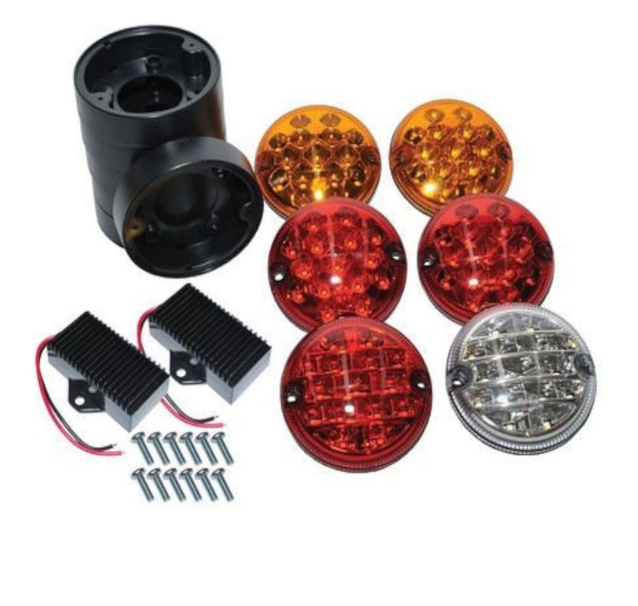jeepetas y camionetas - WIPAC NAS STYLE LED 'UPGRADE KIT' TRASERO PARA LANDROVER DEFENDER, PARTE# DA1143 1
