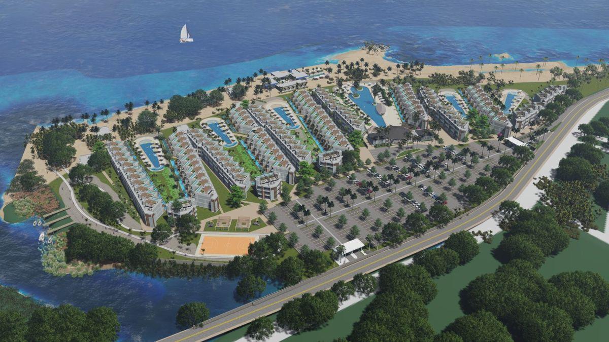apartamentos - Apartamento en en venta en primera linea de Playa, Playa Los Gringos, Nagua.