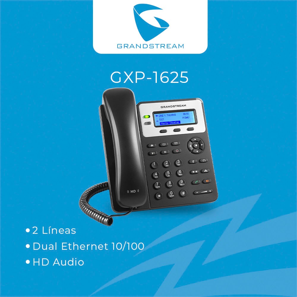 GXP 1625 Grandstream Telefono IP POE
