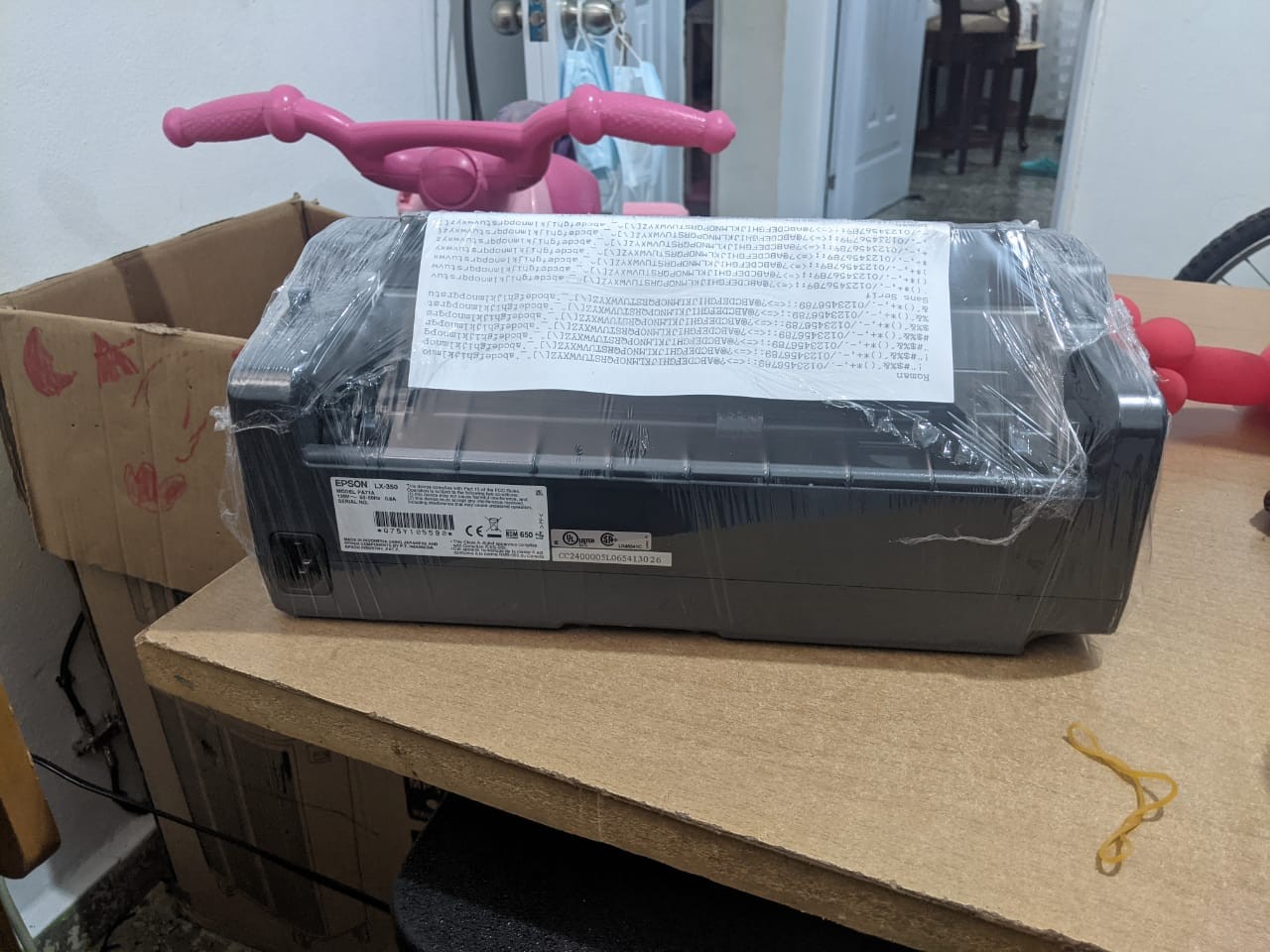 impresoras y scanners - EPSON LX 350  POCO USO COMO NUEVO 1