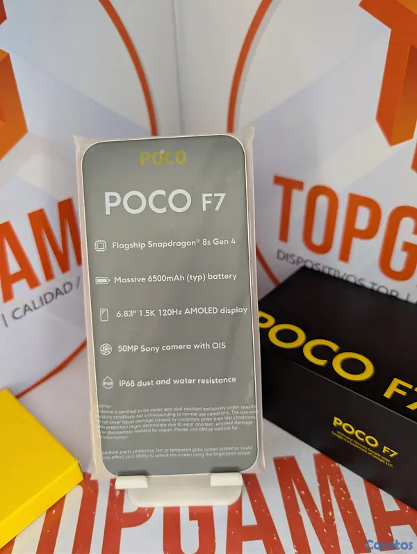 celulares y tabletas - POCO F7 5G, 12GB RAM 512GB ROM 7