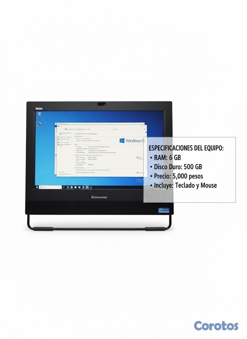 computadoras y laptops -  Only one  todo uno lenevo 