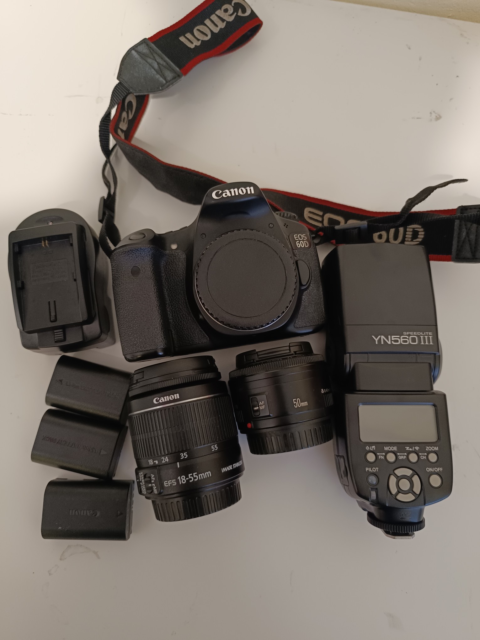 camaras y audio - Vendo Camara Canon 60D