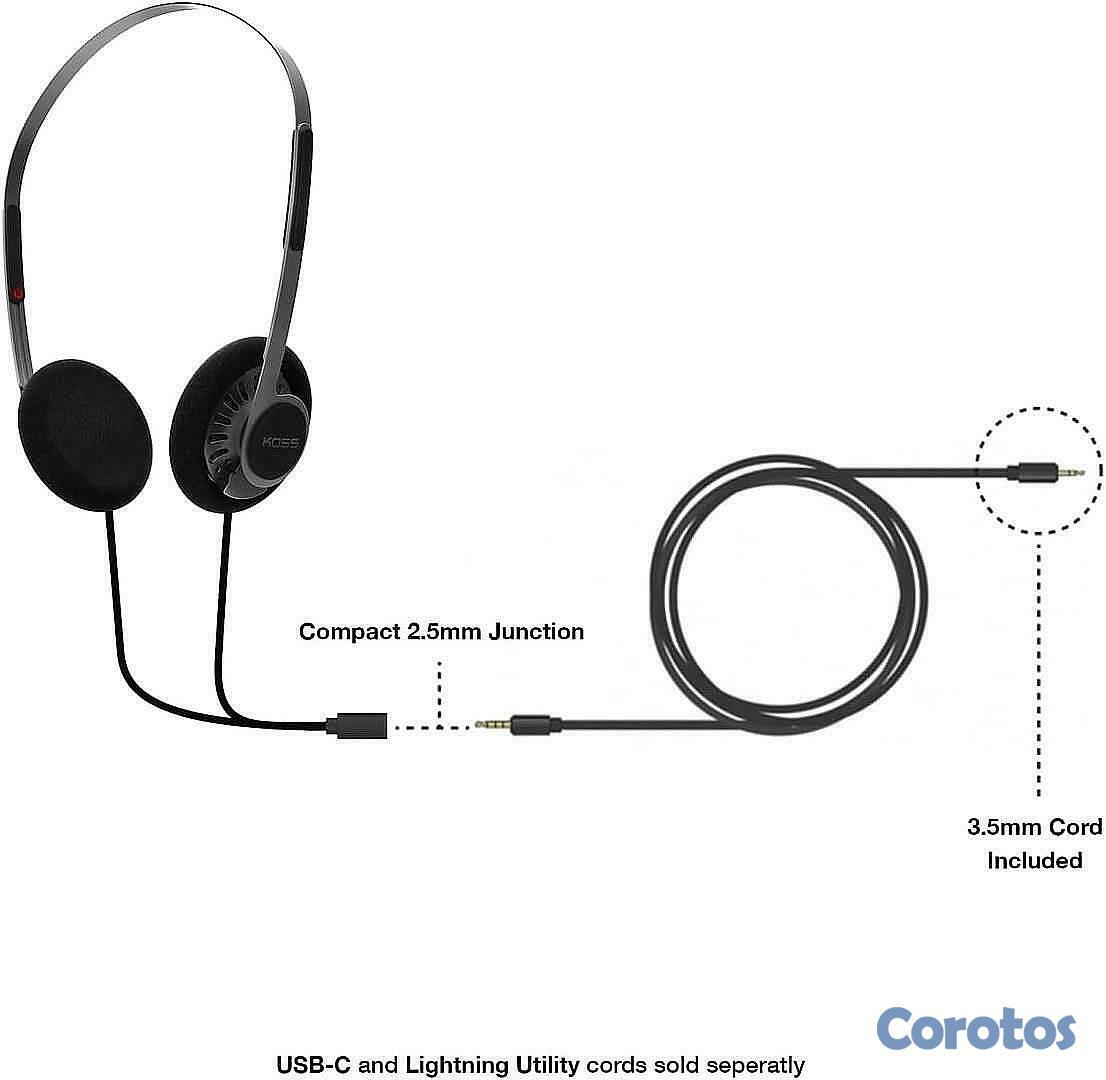 camaras y audio - Koss KPH40 Auriculares On Ear con cable jack 3.5mm 6