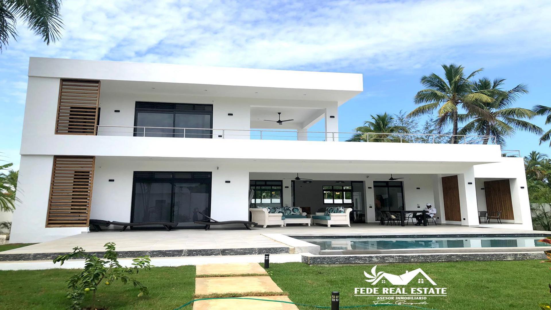 casas vacacionales y villas - Villa de 2 niveles en Rancho la Playa, Las Terrenas, Samaná