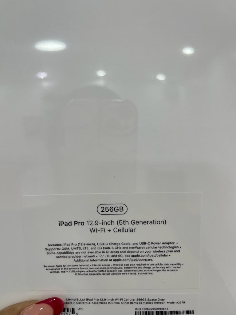 celulares y tabletas - iPad Pro 12.9 5ta generación 256gb Sellada 3