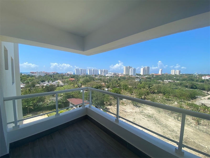 apartamentos - Venta de apartamento en Juan Dolio con vista al mar y piscina 5