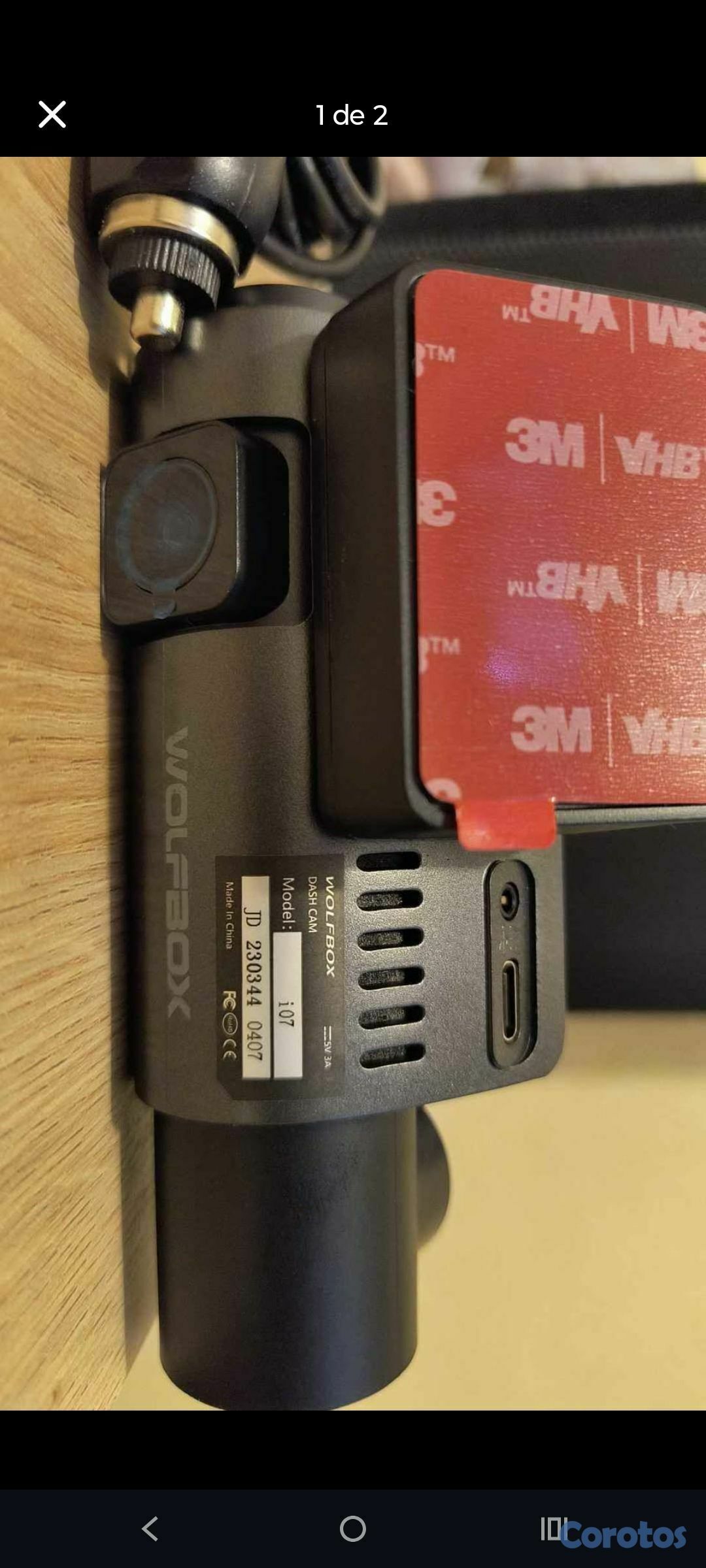 camaras y audio - Dashcam, cámara para vehículos wolfbox i07 1