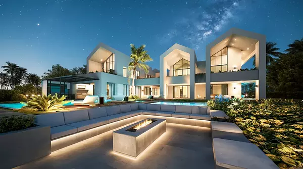 casas vacacionales y villas - Punta Cana - Cap Cana - Villa de 6 habitaciones  5
