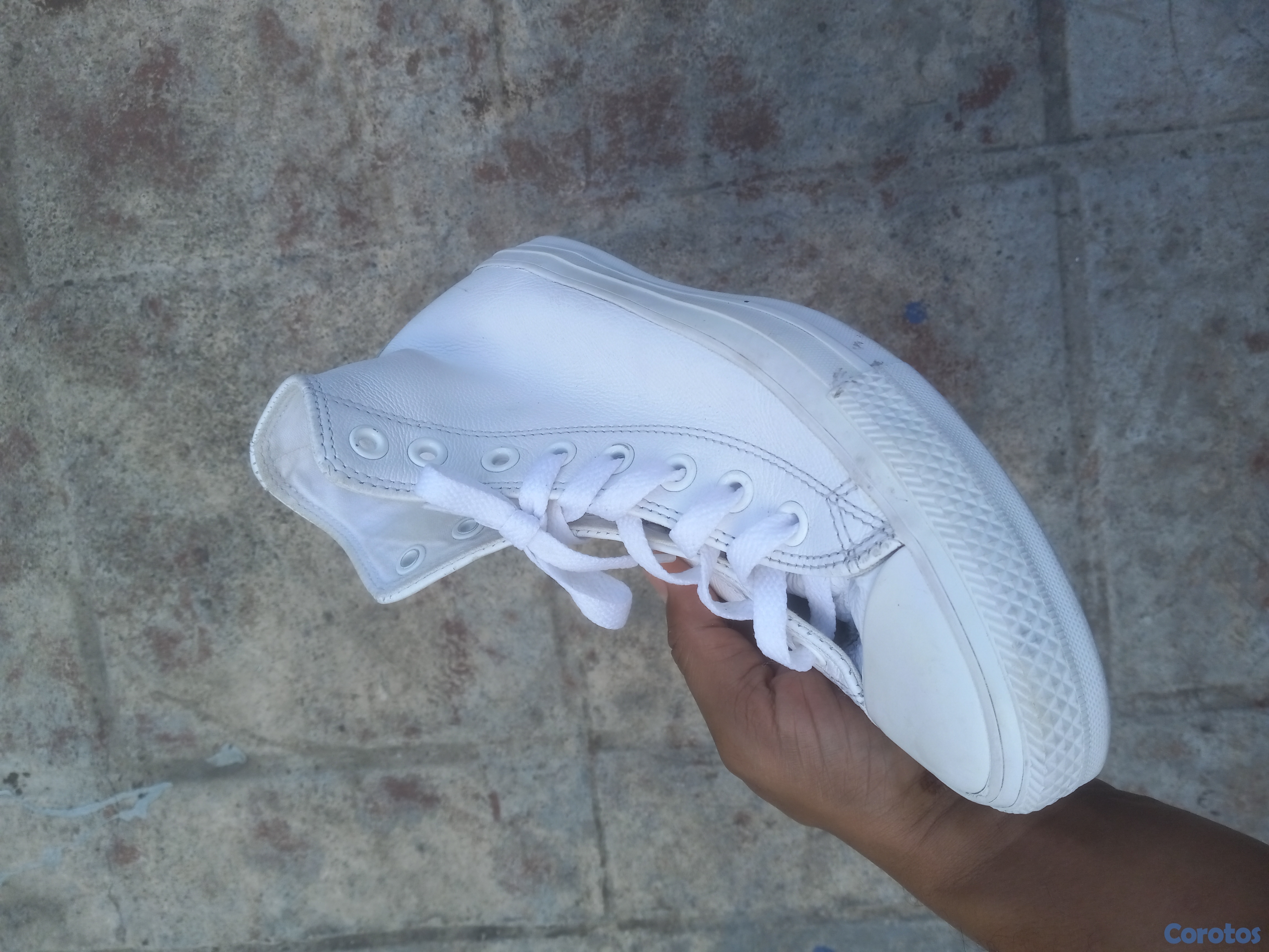 zapatos para hombre - Converse All Star en piel , size 7.5 4