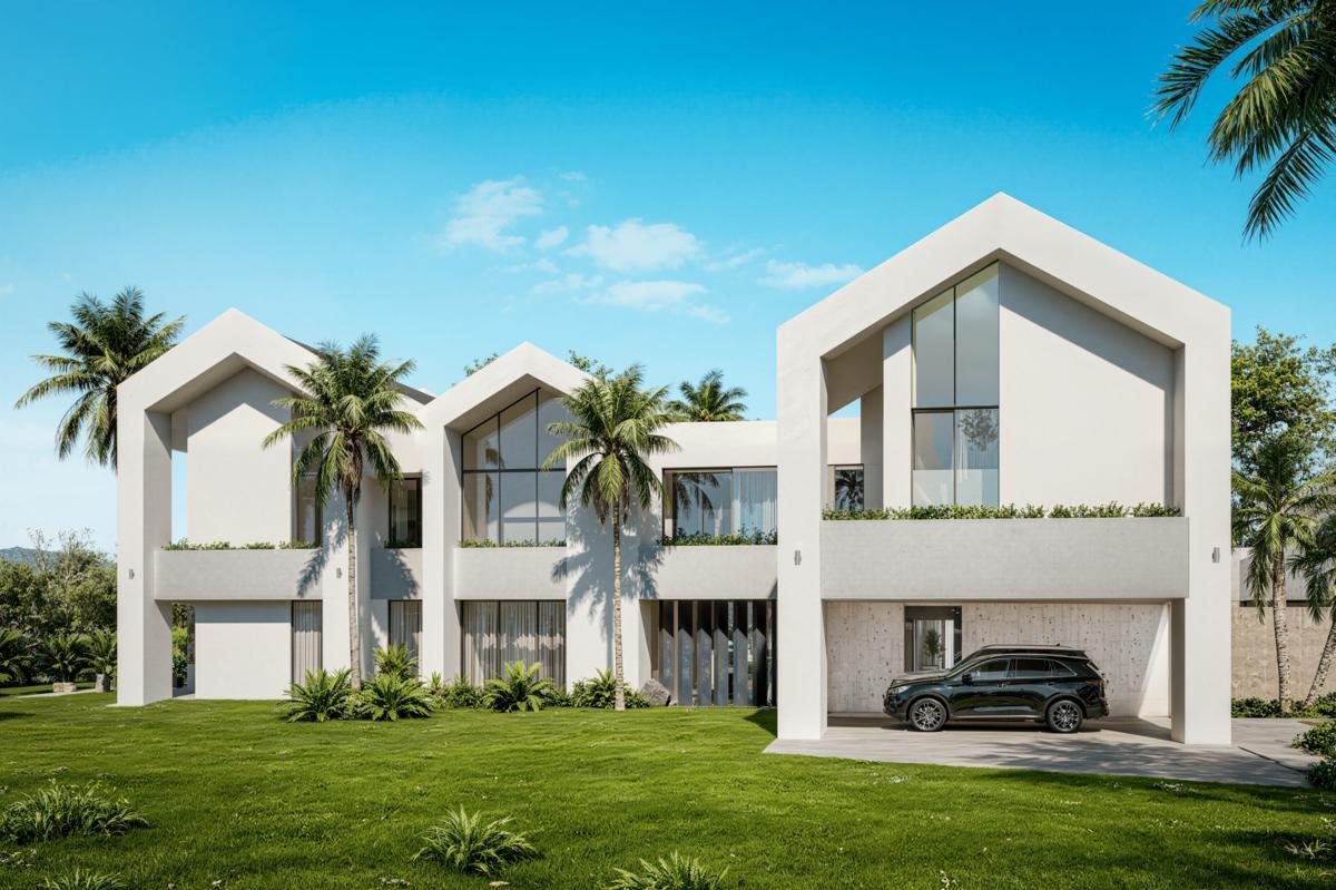casas vacacionales y villas - Venta de Villa de 6 habitaciones en Cap Cana 7