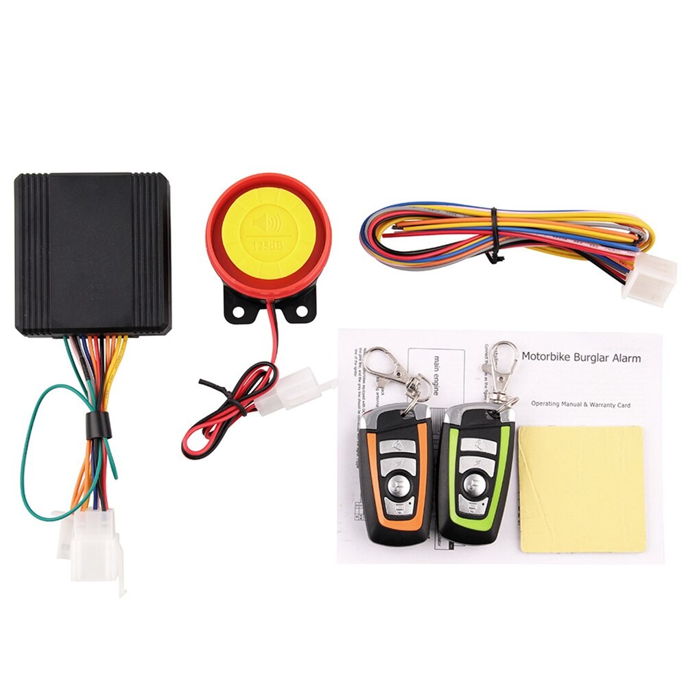 otros electronicos - Alarma de motor, alarma de motocicleta  0