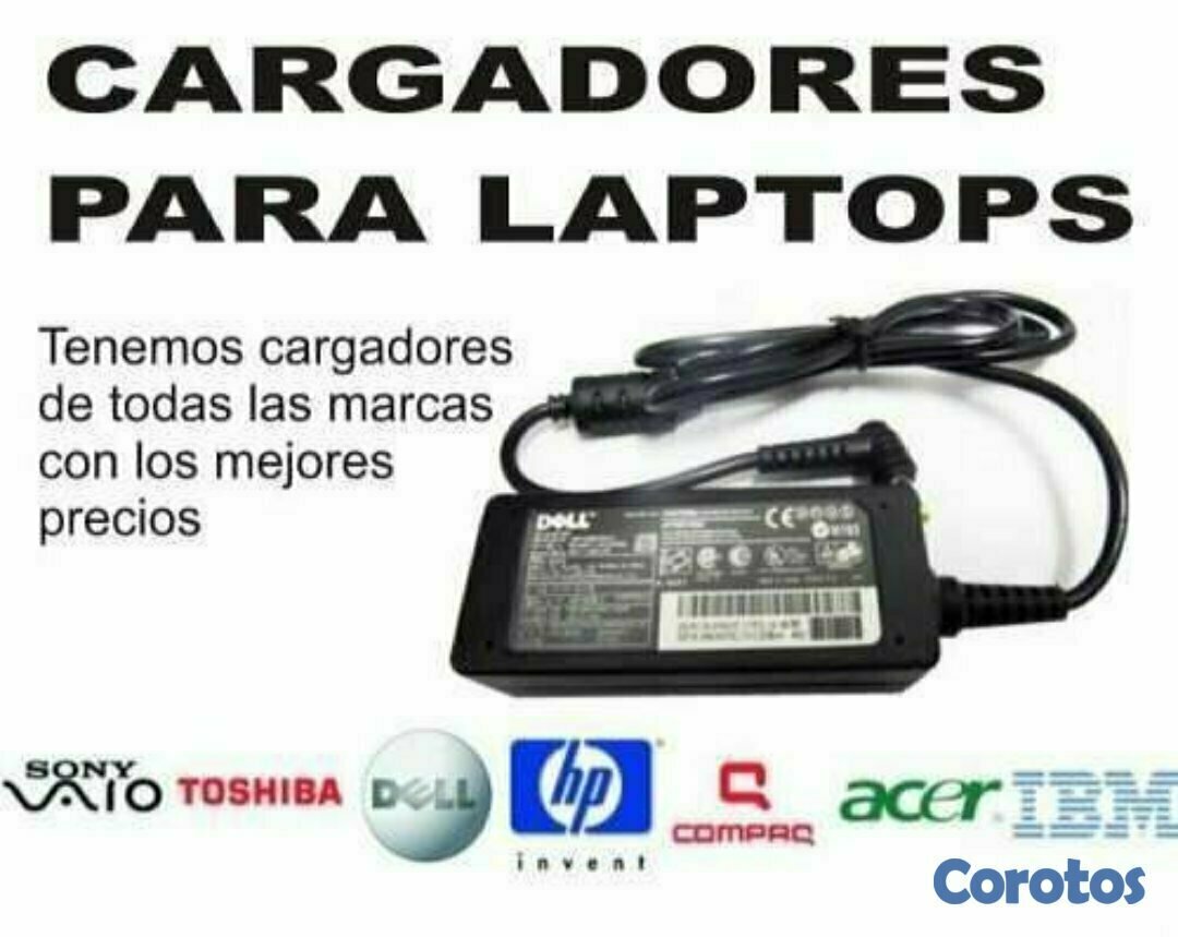 computadoras y laptops - CARGADORES ,FUENTES DE LAPTOP PARA TODO TIPOS DE LAPTOPS  2