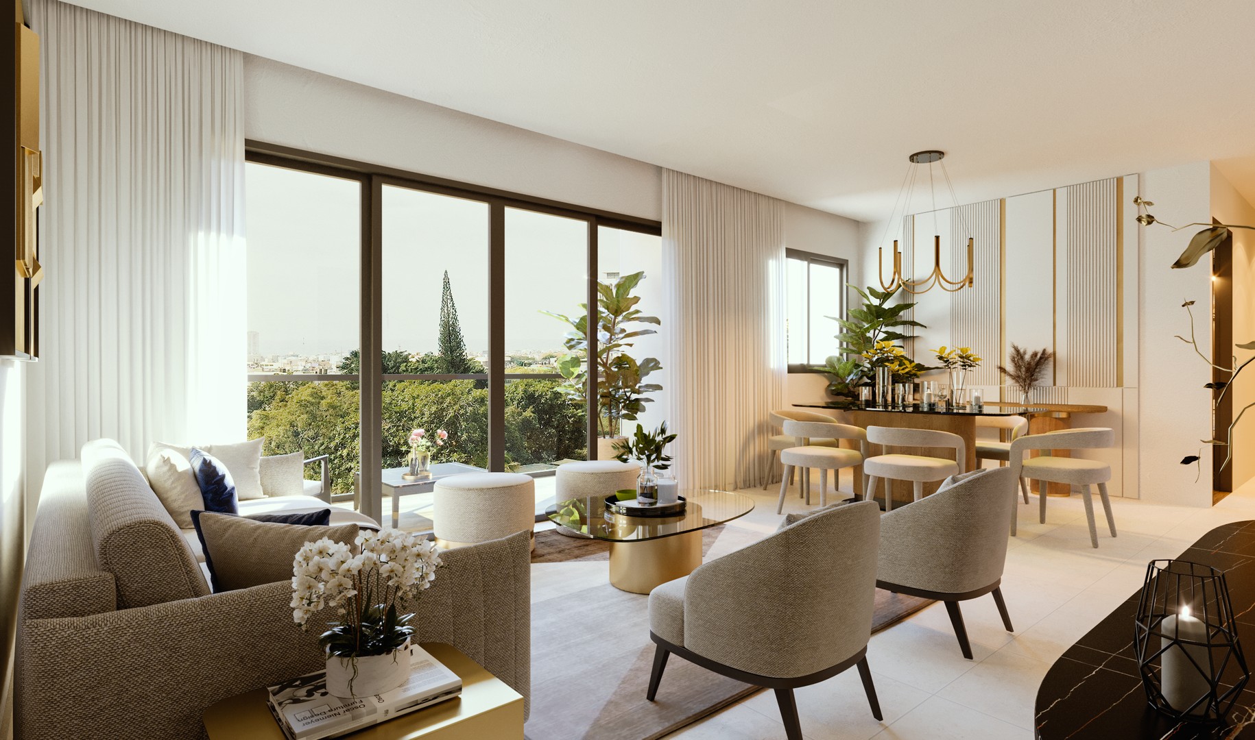 apartamentos - Proyecto Av. Jacobo Majluta, Green Park 1