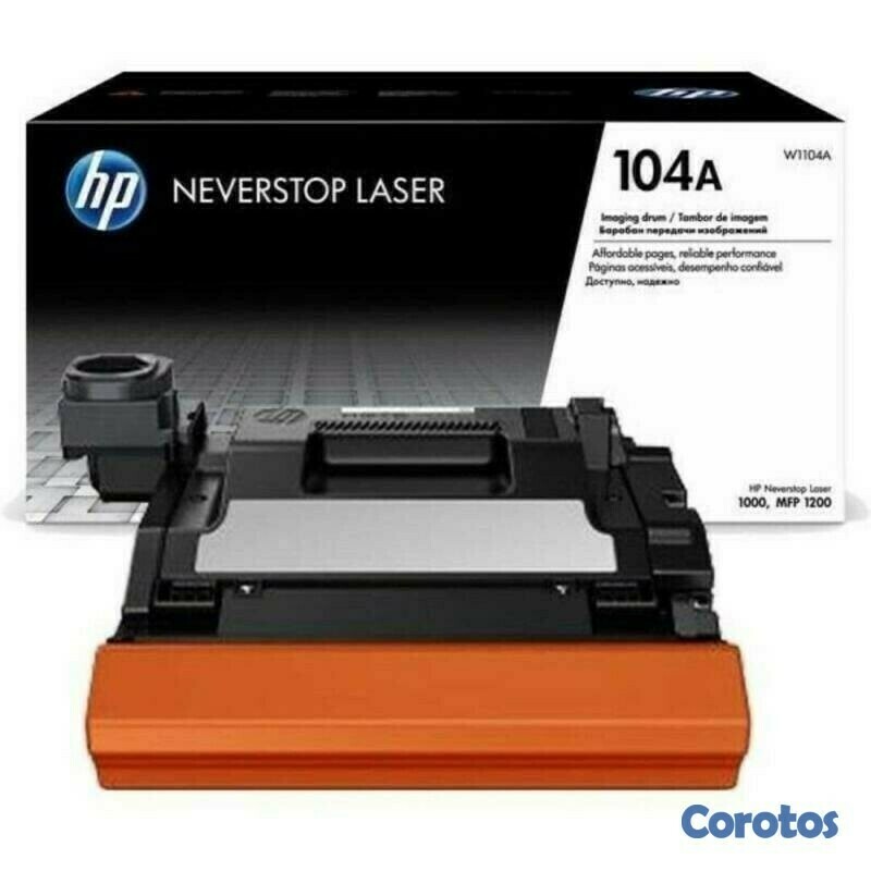 impresoras y scanners - ONER HP 104A - W1104A - TAMBOR DE IMAGEN - NEGRO - 20,000 PAGINAS  1