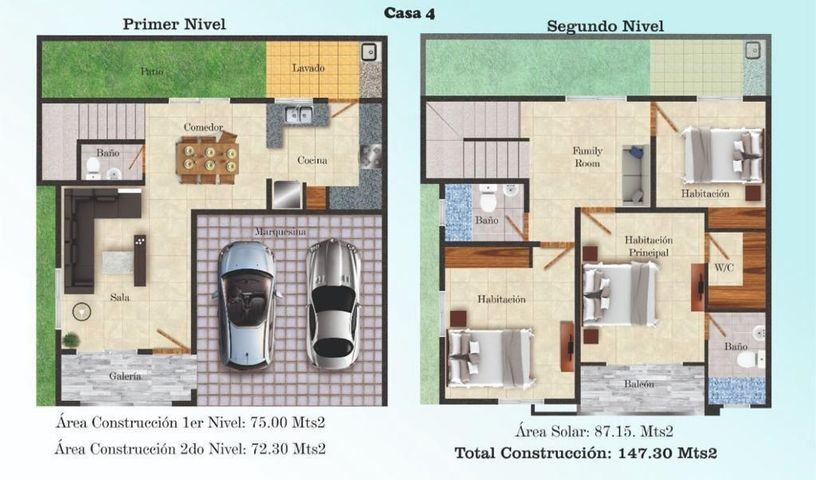 casas - Venta de Proyecto de Townhouse de 3 Dormitorios en Alma Rosa II 5