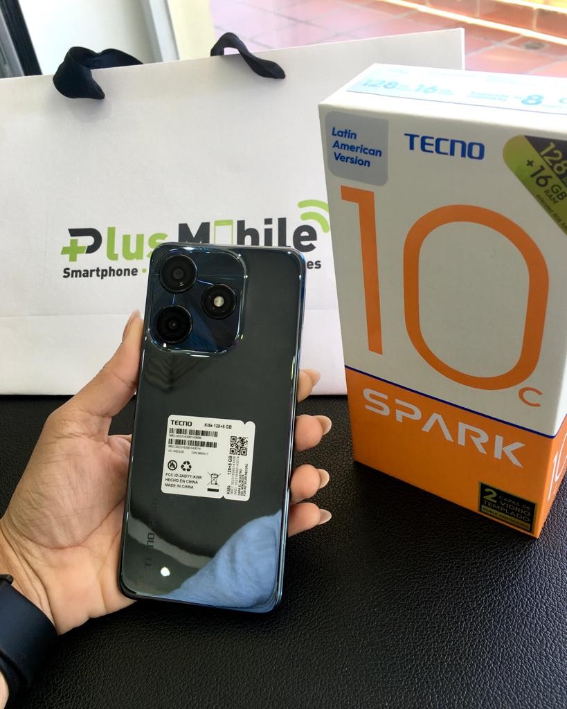 celulares y tabletas - Tecno Spark 10C 128GB
