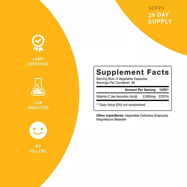 Salud y Equipamiento Médico - Vitamina C Purefinity 2000 Mg - Un - Unidad A $1724 2