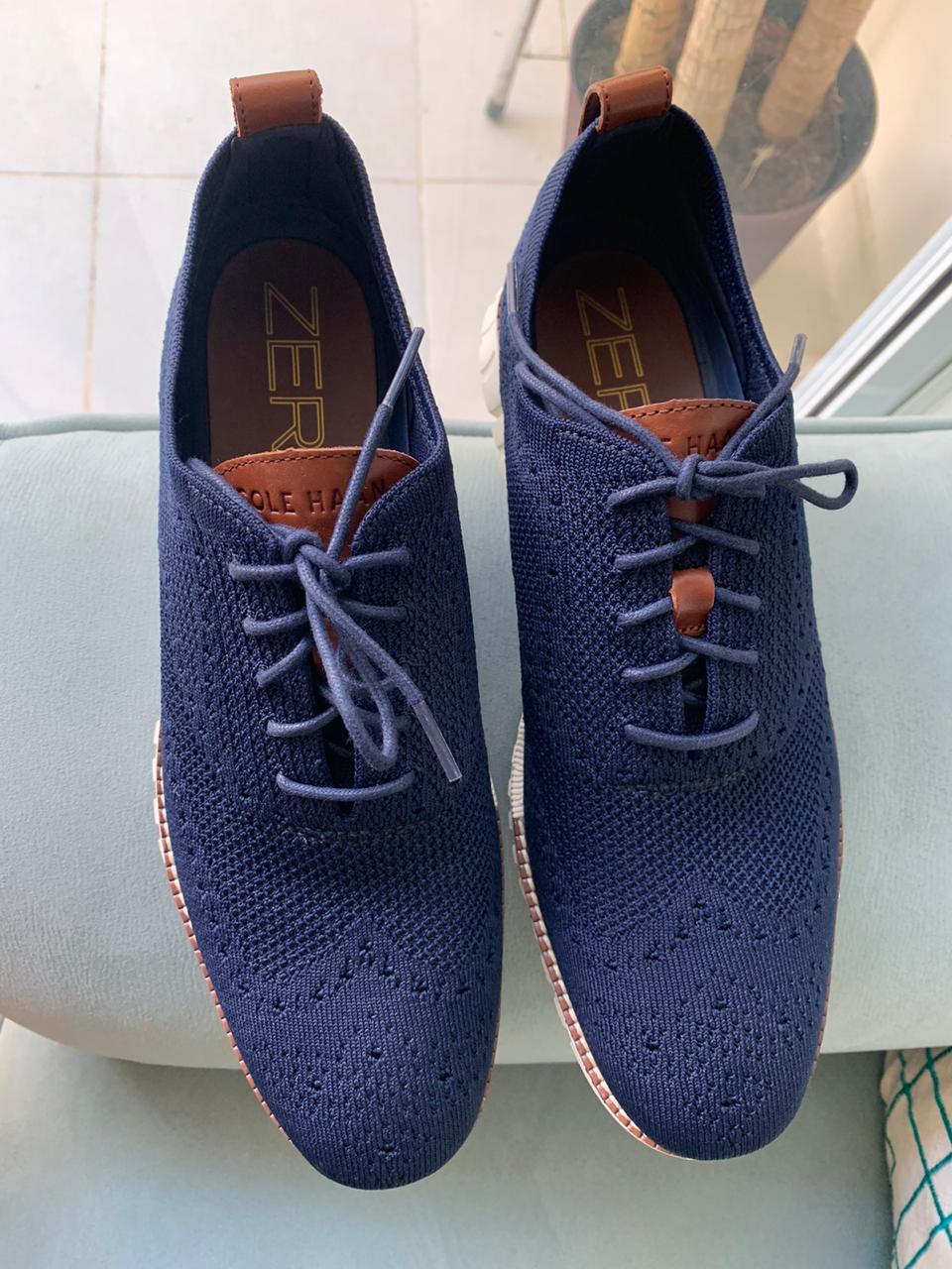 zapatos para hombre - Cole Haan Zerogrand Blue Hombre Nuevos Size 10M