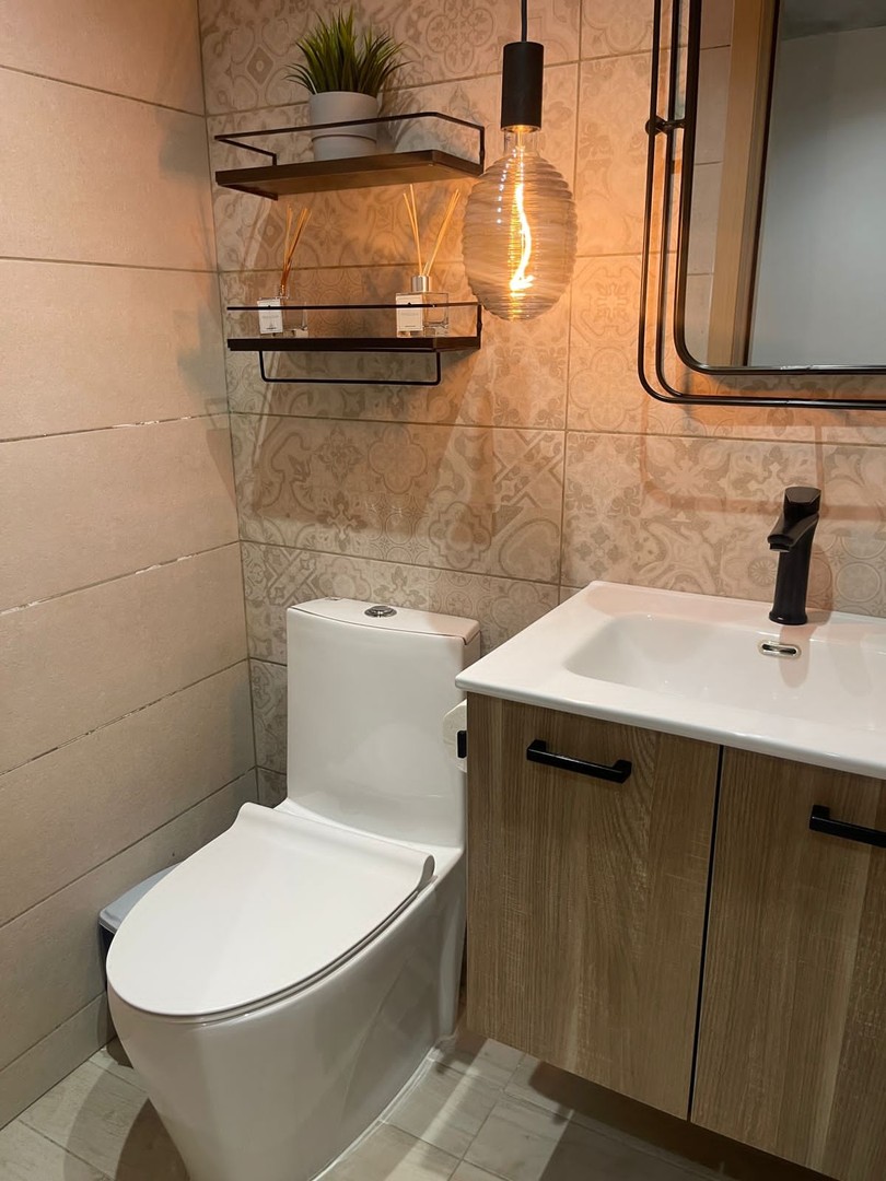 apartamentos - Se vende apartamento amueblado en Evaristo Morales 