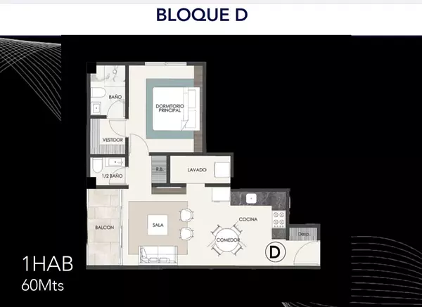 apartamentos - Apartamento  de venta en la mejor zona de el  Millón 3