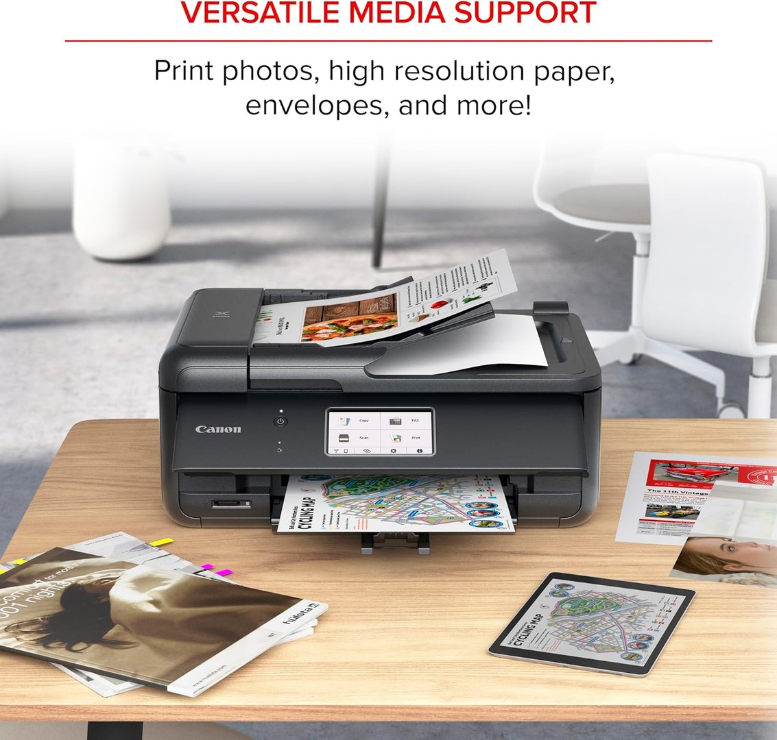impresoras y scanners - Impresora Canon PIXMA TR8620a Multifuncional, fax, alimentador automático ADF 0