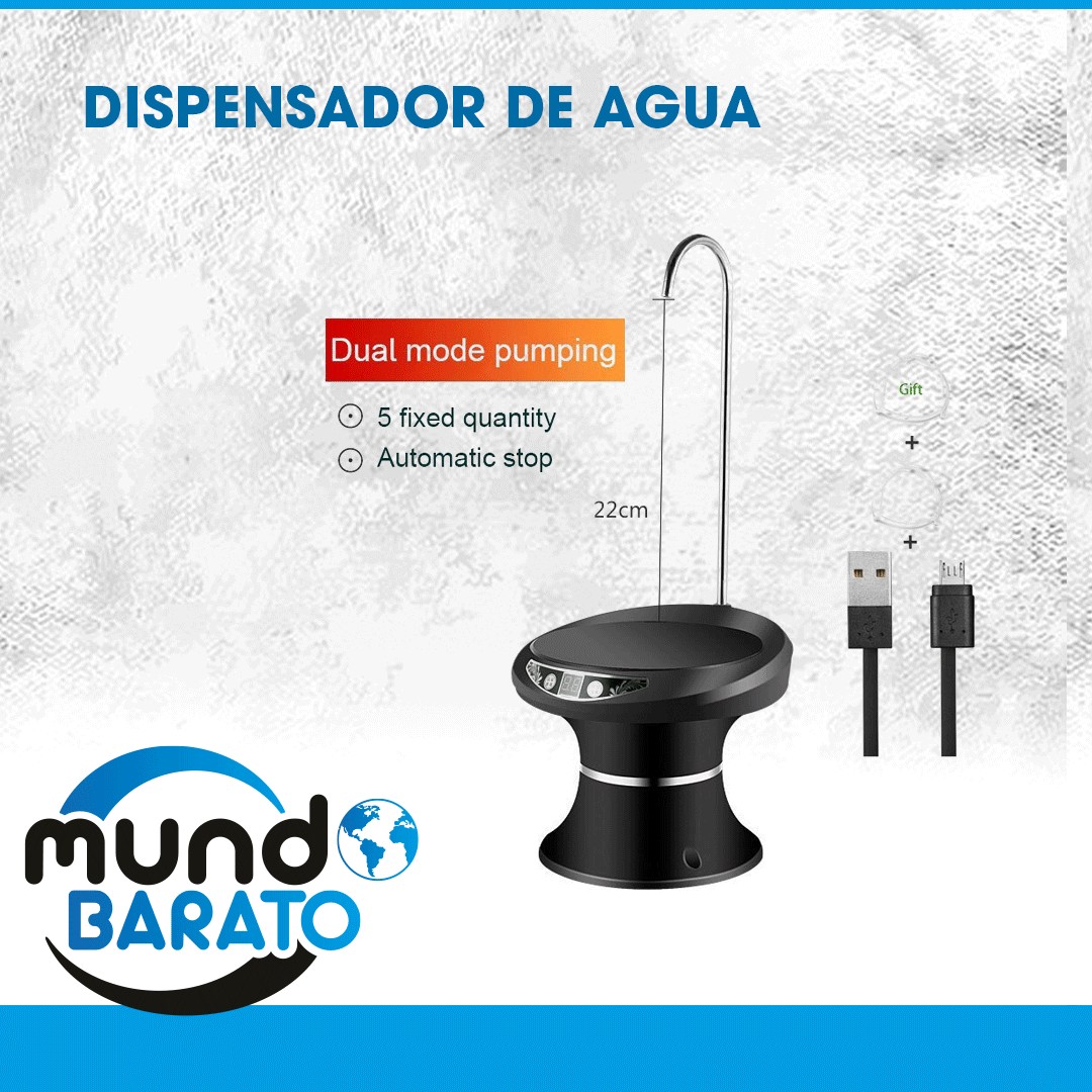 electrodomesticos - Bomba De Agua portátil eléctrica automática, Dispensador De  botellon 0