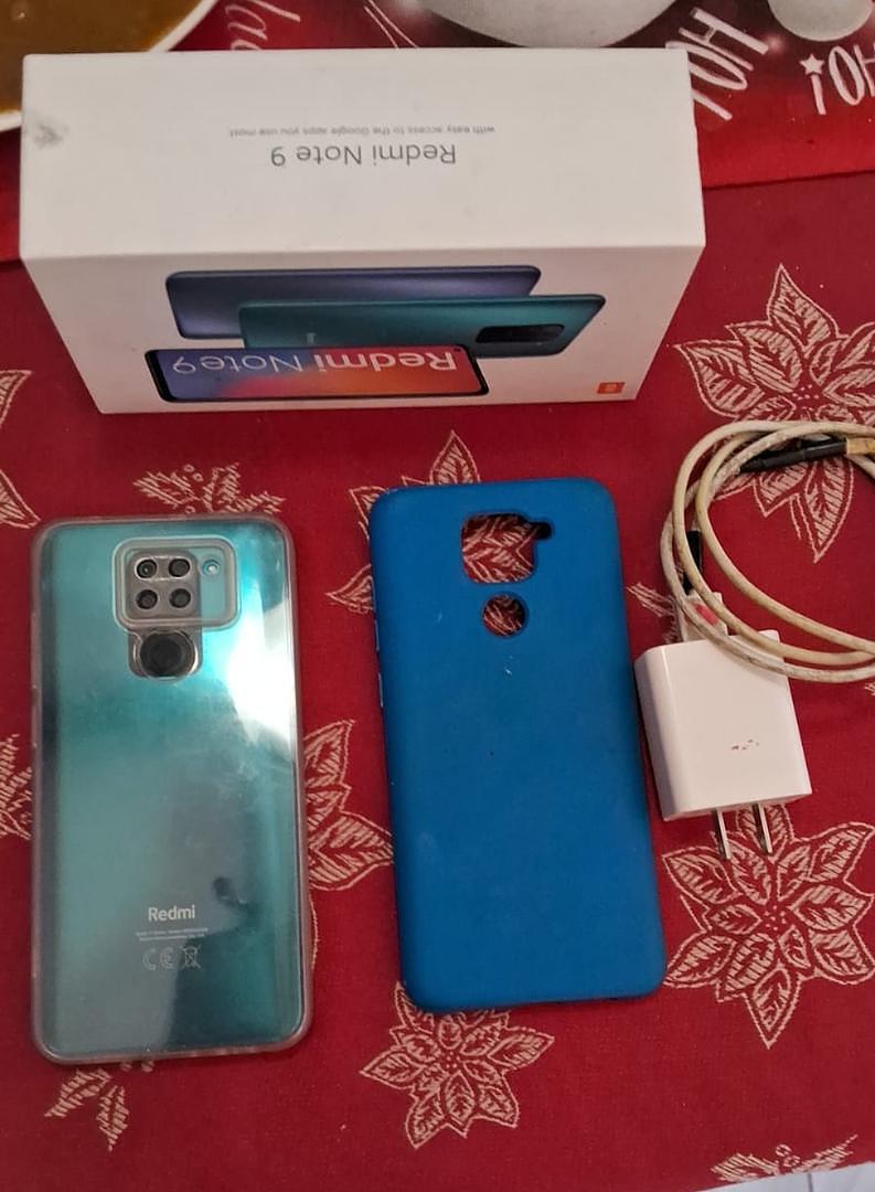 celulares y tabletas - **Xiaomi note 9 (Claro)**.  1
