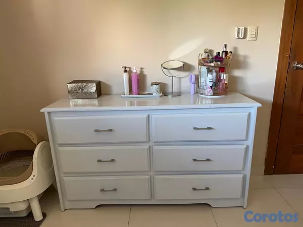 muebles y colchones - Tocador o gavetero de 6 gavetas