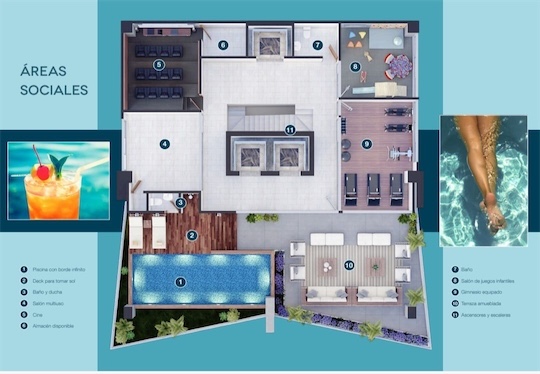apartamentos - Venta de apartamentos de lujo  en la avenida enriquillo Distrito nacional 3