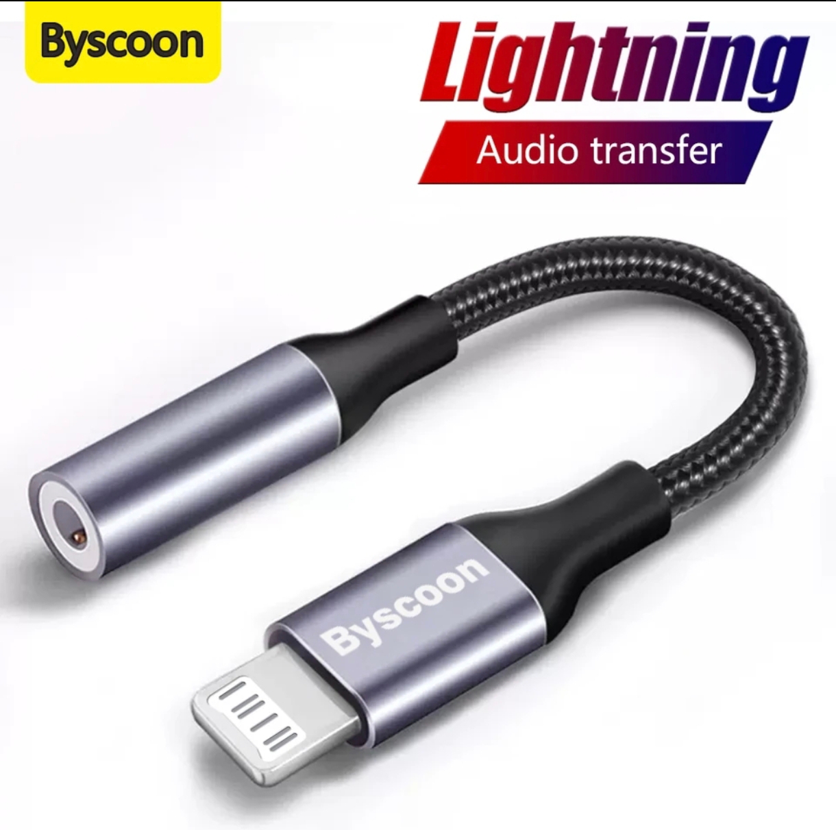 accesorios para electronica - Adaptador auxiliar de audio para iPhone y iPad
 4