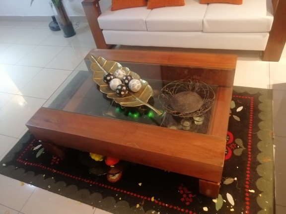 decoración y accesorios - Mesa en madera sappeli