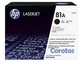impresoras y scanners - TONER HP 81A - CF281A - NEGRO -