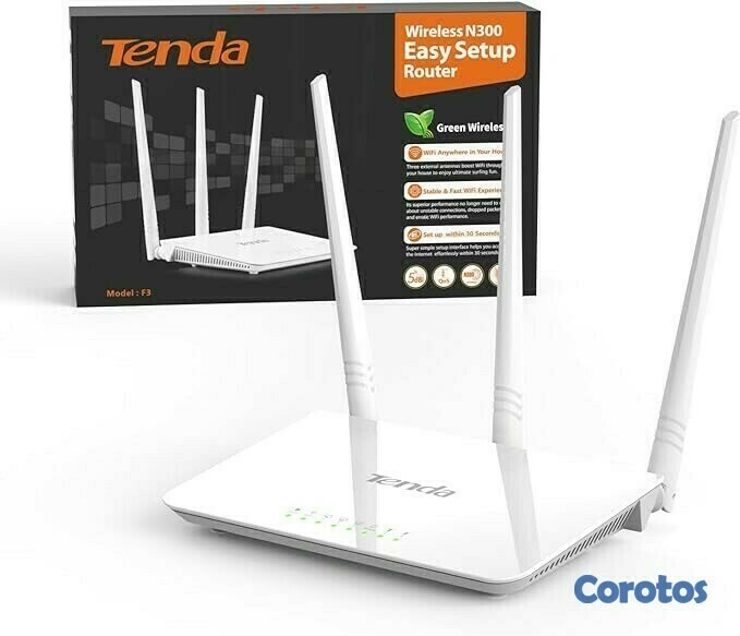 accesorios para electronica - Router Tenda F3 repetidor  1