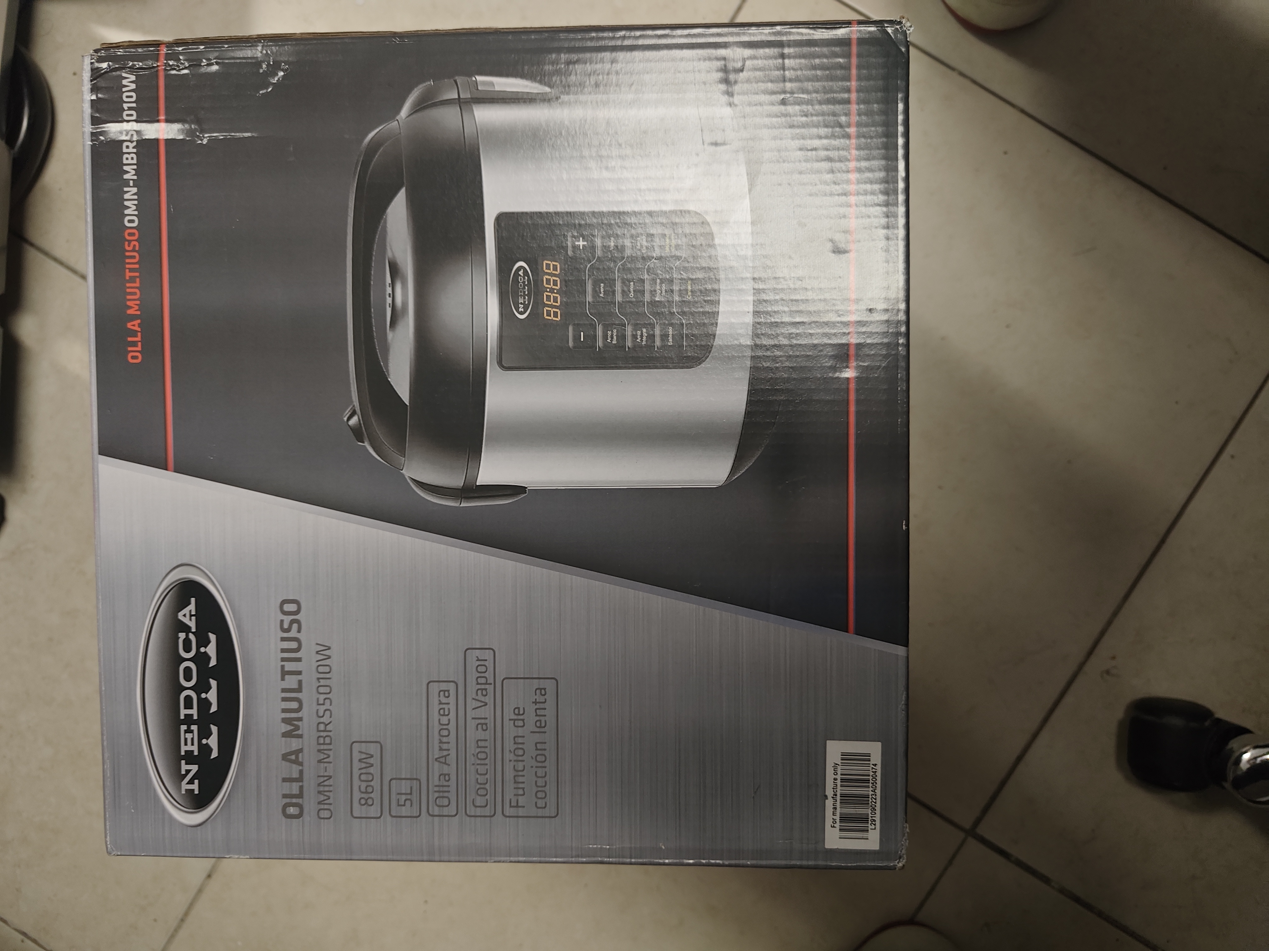 cocina - Olla multiuso OMN-MBRS5010W