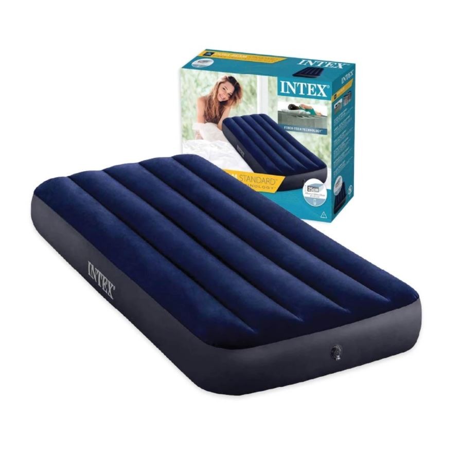 muebles y colchones - Colchón inflable intex 30 pulgadas, súper práctico de inflar y cómodo.  (OFERTA) 0