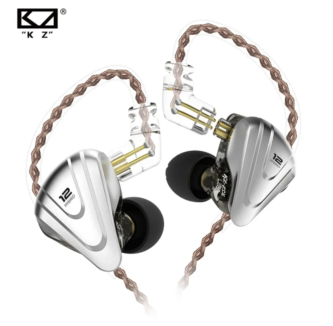 accesorios para electronica - Auricular profesional KZ ZSX  in-ears monitor de música. 1