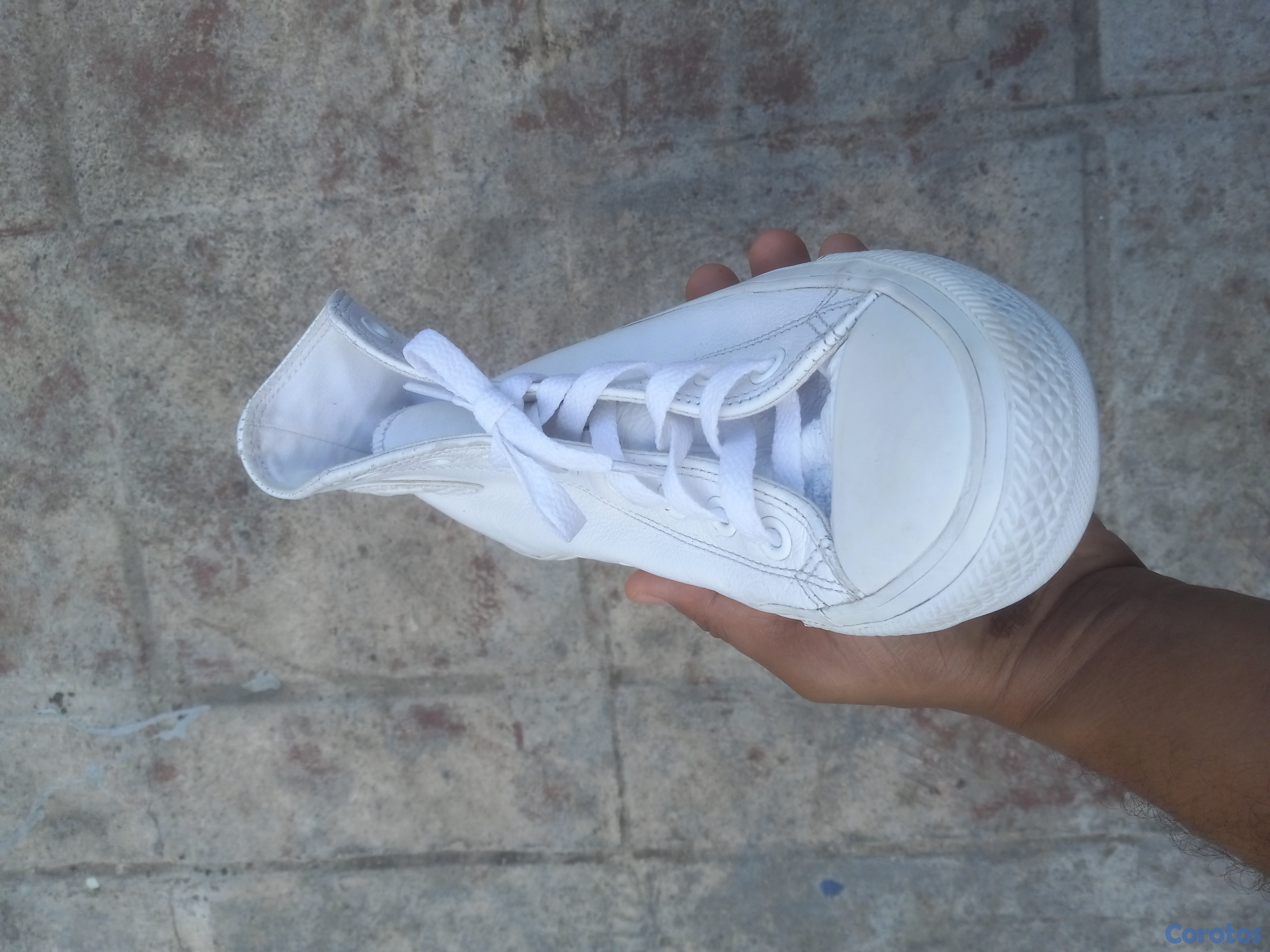 zapatos para hombre - Converse All Star en piel , size 7.5 5
