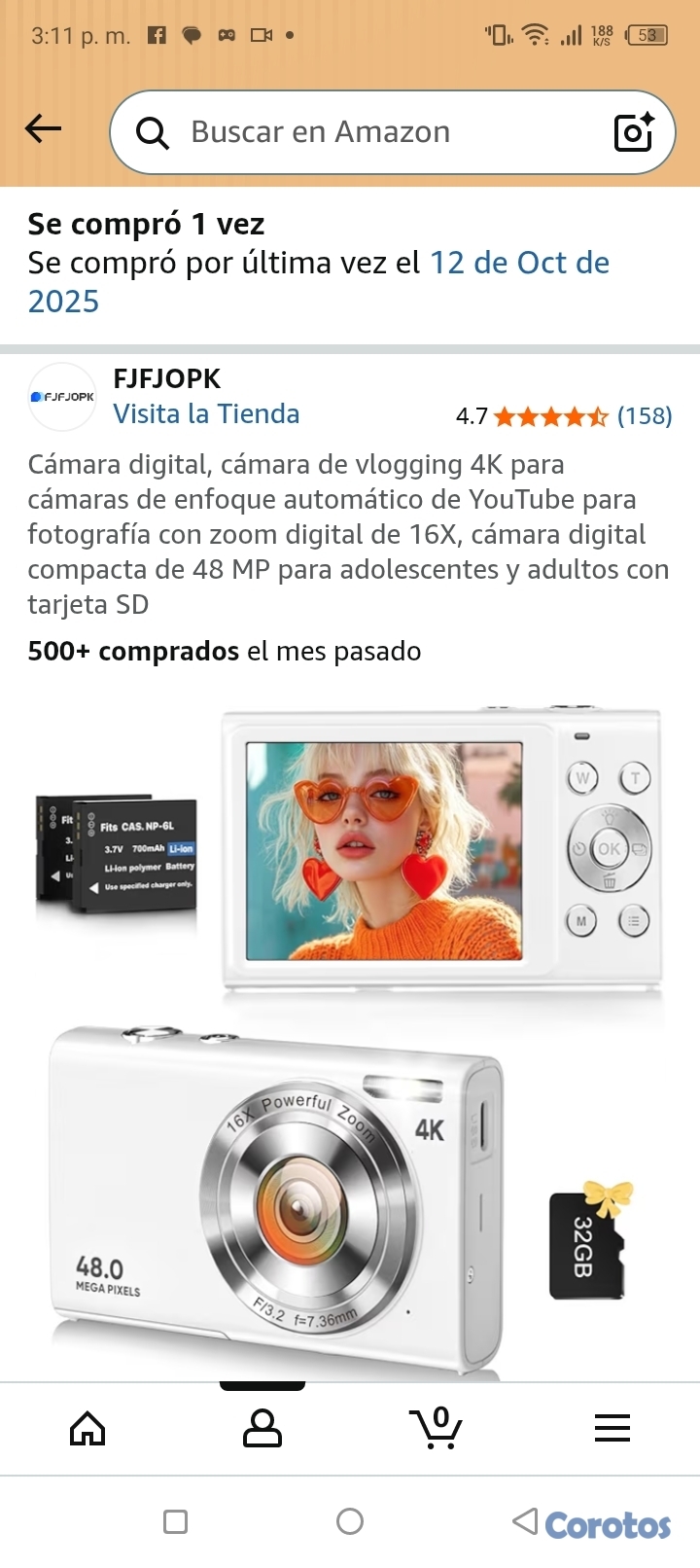 camaras y audio - camara web  1