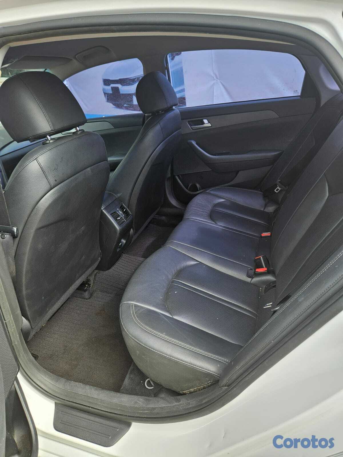 carros - HYUNDAI SONATA NEW RISE 2018 BLANCO GASOLINA 9