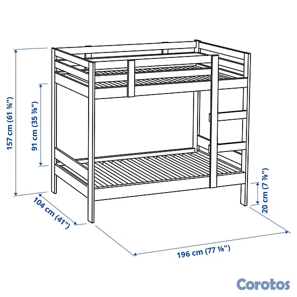 muebles y colchones - vendo litera  5