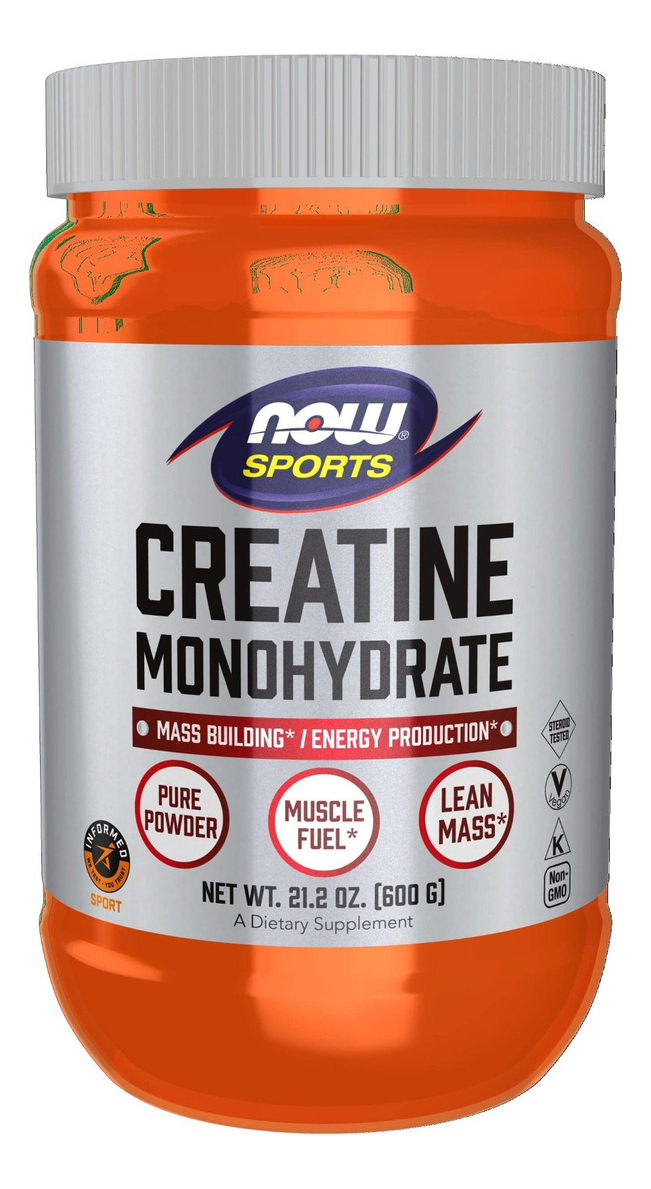 Salud y Equipamiento Médico - Creatina Monohidratada Now Sports Polvo 600g 120 Servicios 1