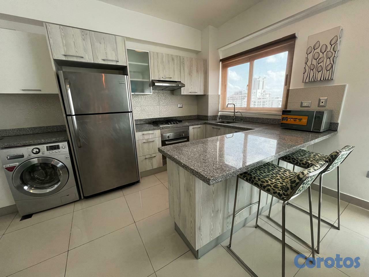 apartamentos - Apartamento Alquiler Piantini UNA Habitación  6